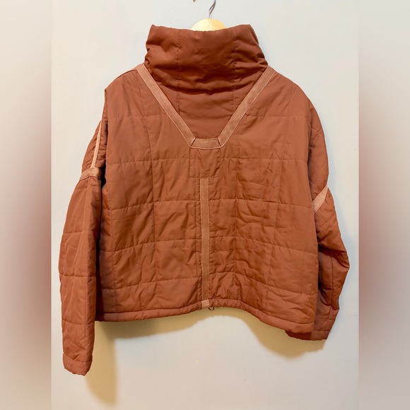 Anthropology POL Rust Puffer Jacket - Picture 4 of 4